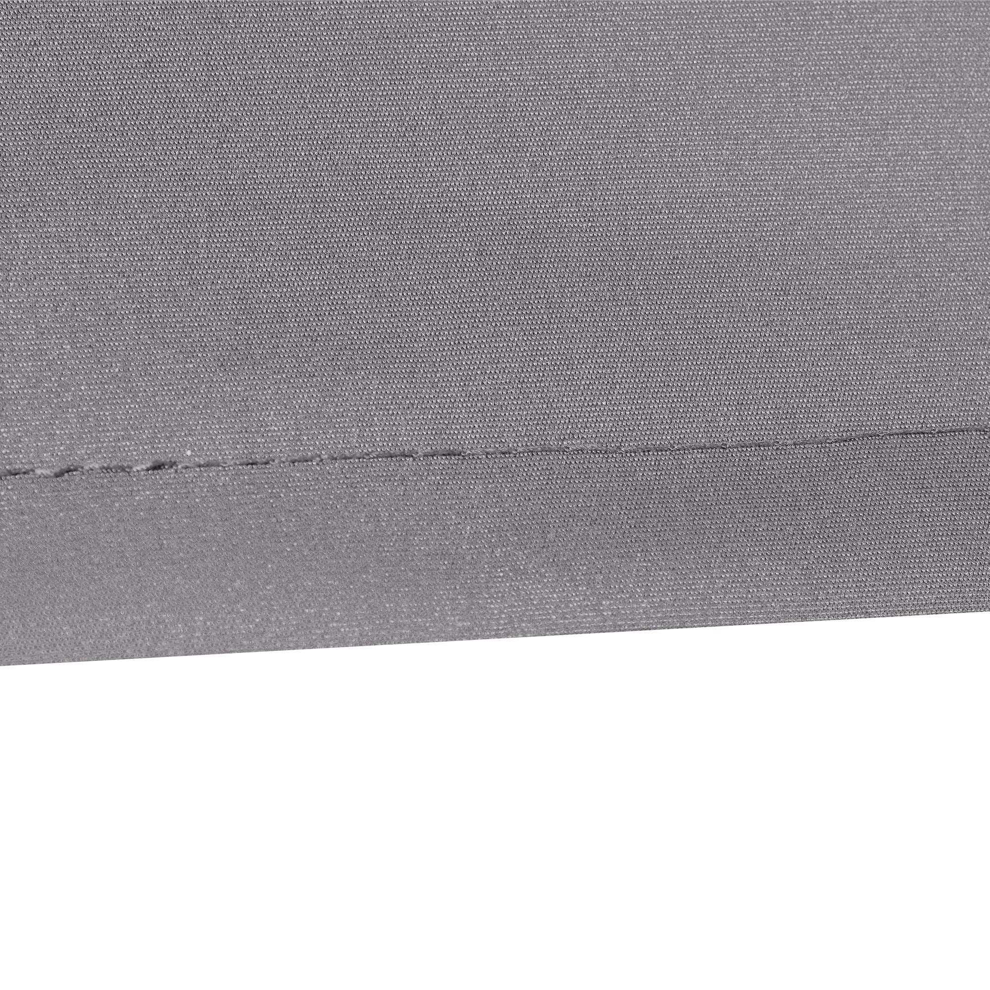 Outsunny 11' x 10' Outdoor Sunshade Canopy Awning Cover, Retractable Awning Fabric Replacement, UV Protection, Light Grey