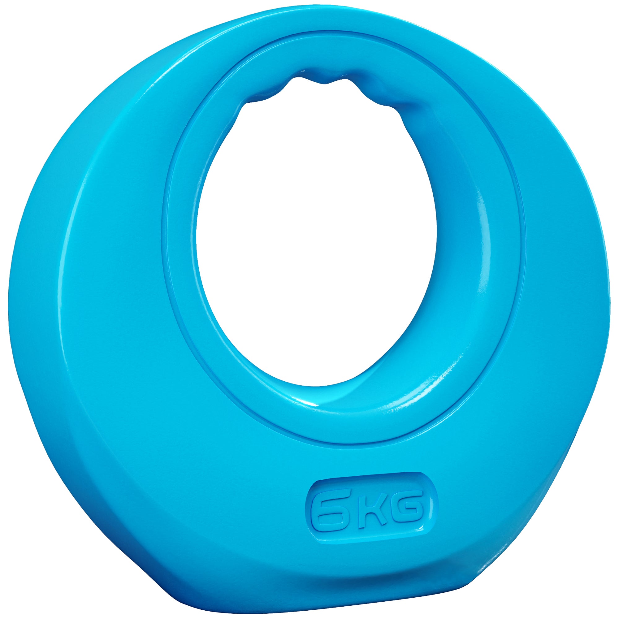 Soozier 13lbs Kettlebell, Soft Kettle Bell with Wide Handle for Home Gym Weight Lifting and Strength Training, Light Blue