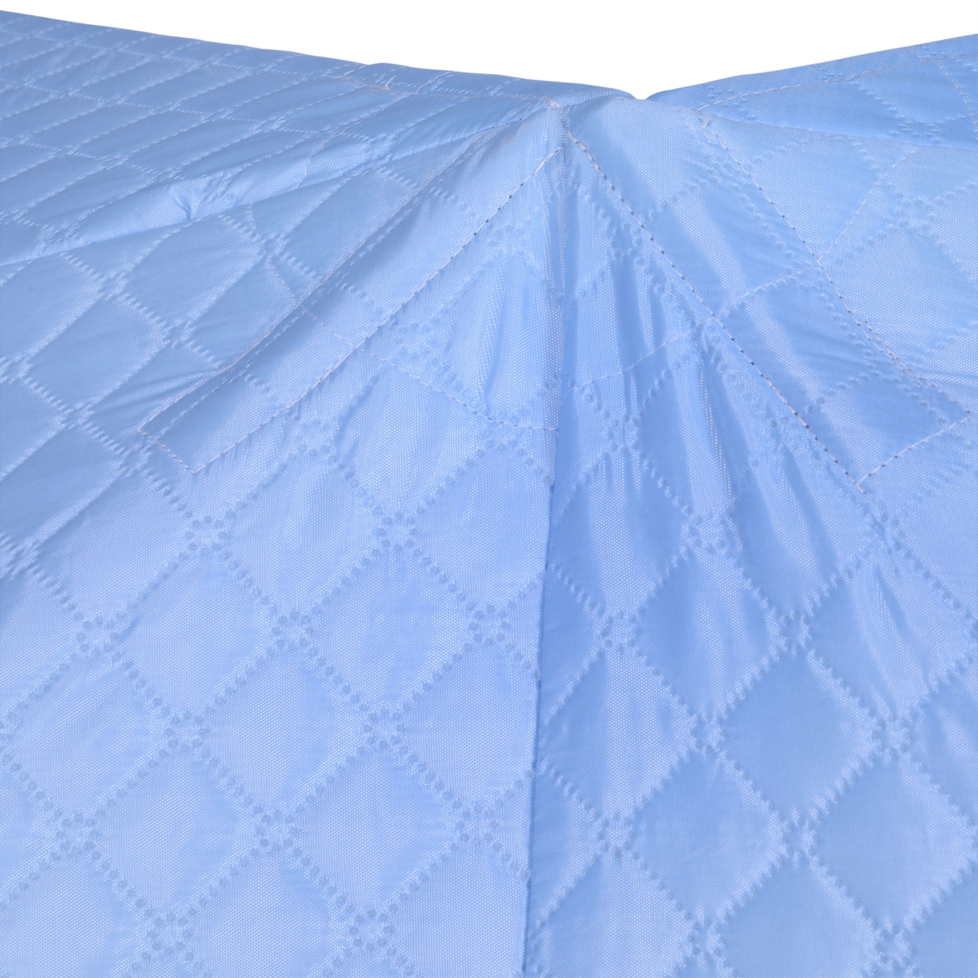 Outsunny 8-Person Insulated Ice Fishing Tent Shelter with Ventilation Windows and Carry Bag, for -22℉, Blue