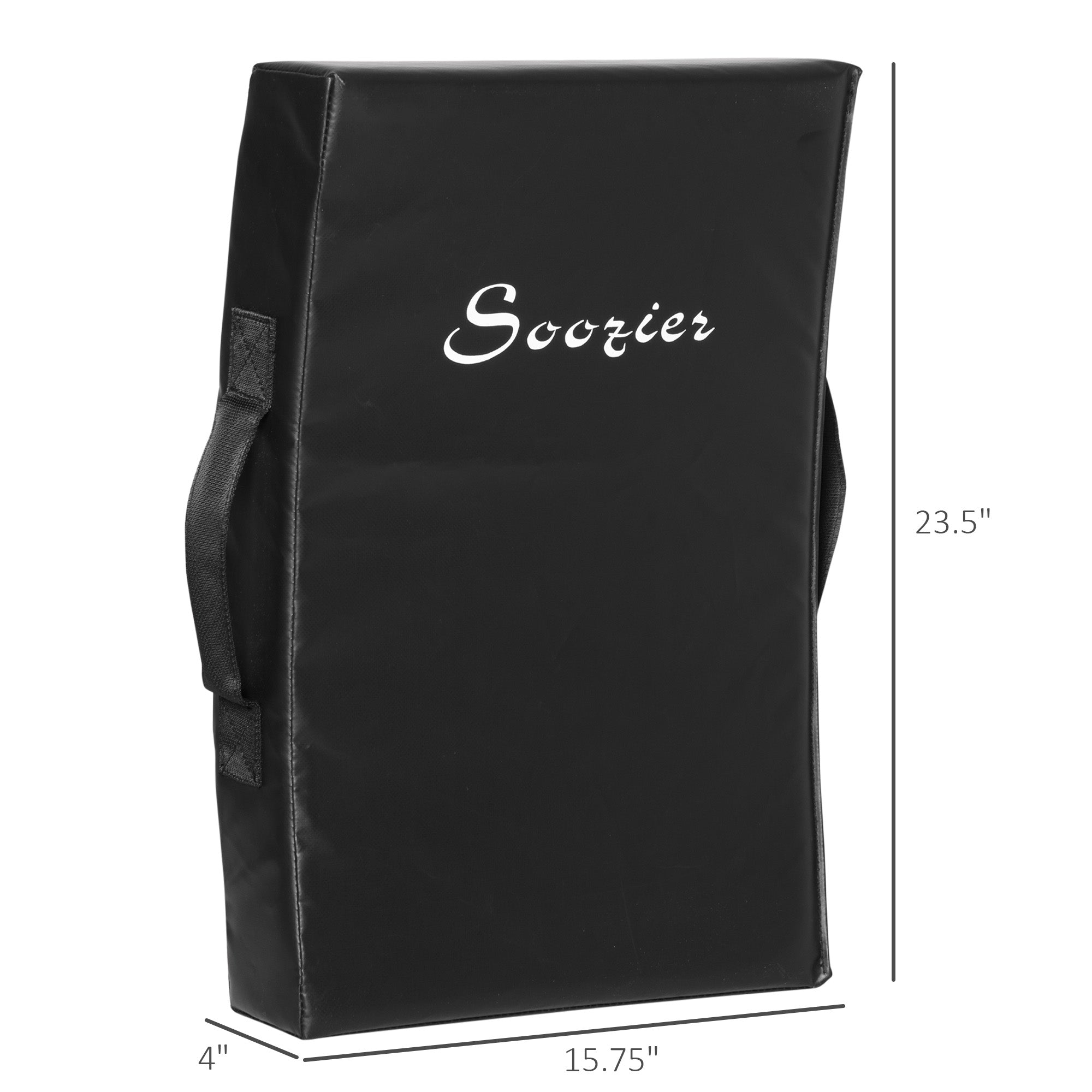 Soozier Boxing Pad, Kick Shield, Curved Muay Thai Kicking Pad, Great for MMA, Taekwondo, Krav Maga, Martial Arts, Karate