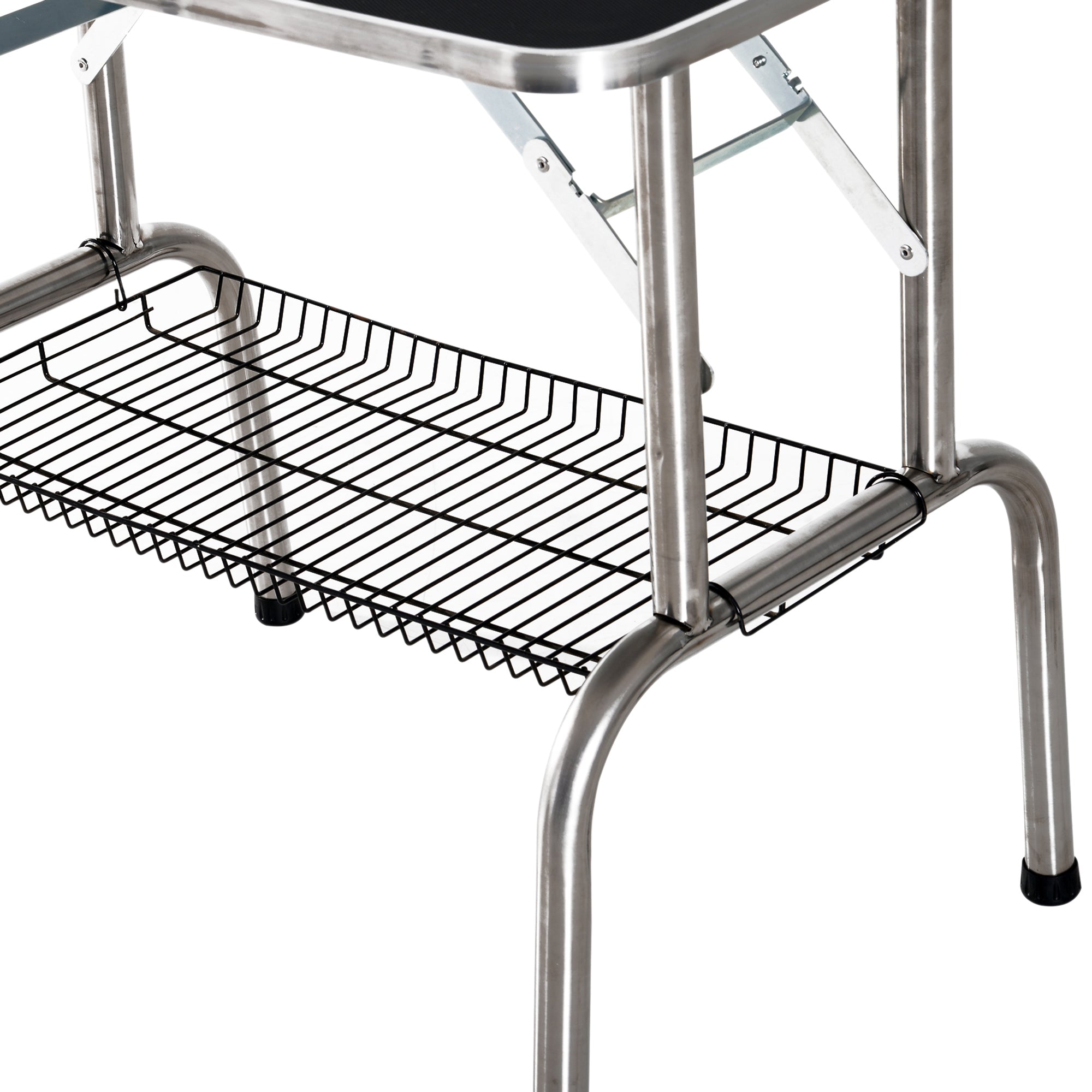 PawHut 36-inch Dog Grooming Table Stainless Steel QUALITY GUARANTEED with Adjustable Arm and Basket