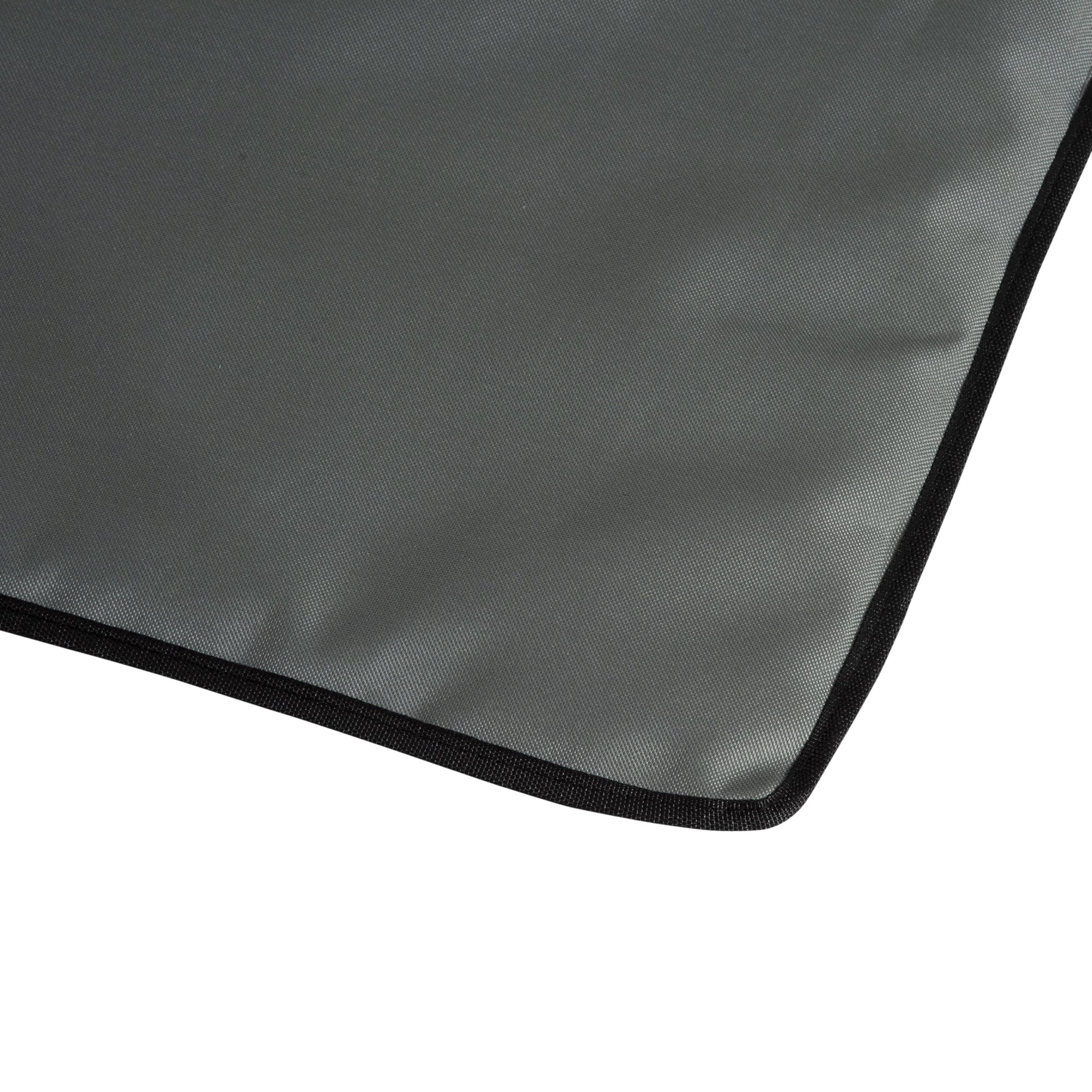 Outsunny Set of 2 Sun Lounger Beach Mat Folding Lounge Chair Mat with Adjustable Back Steel Frame Head Pillow Carry Bag Grey