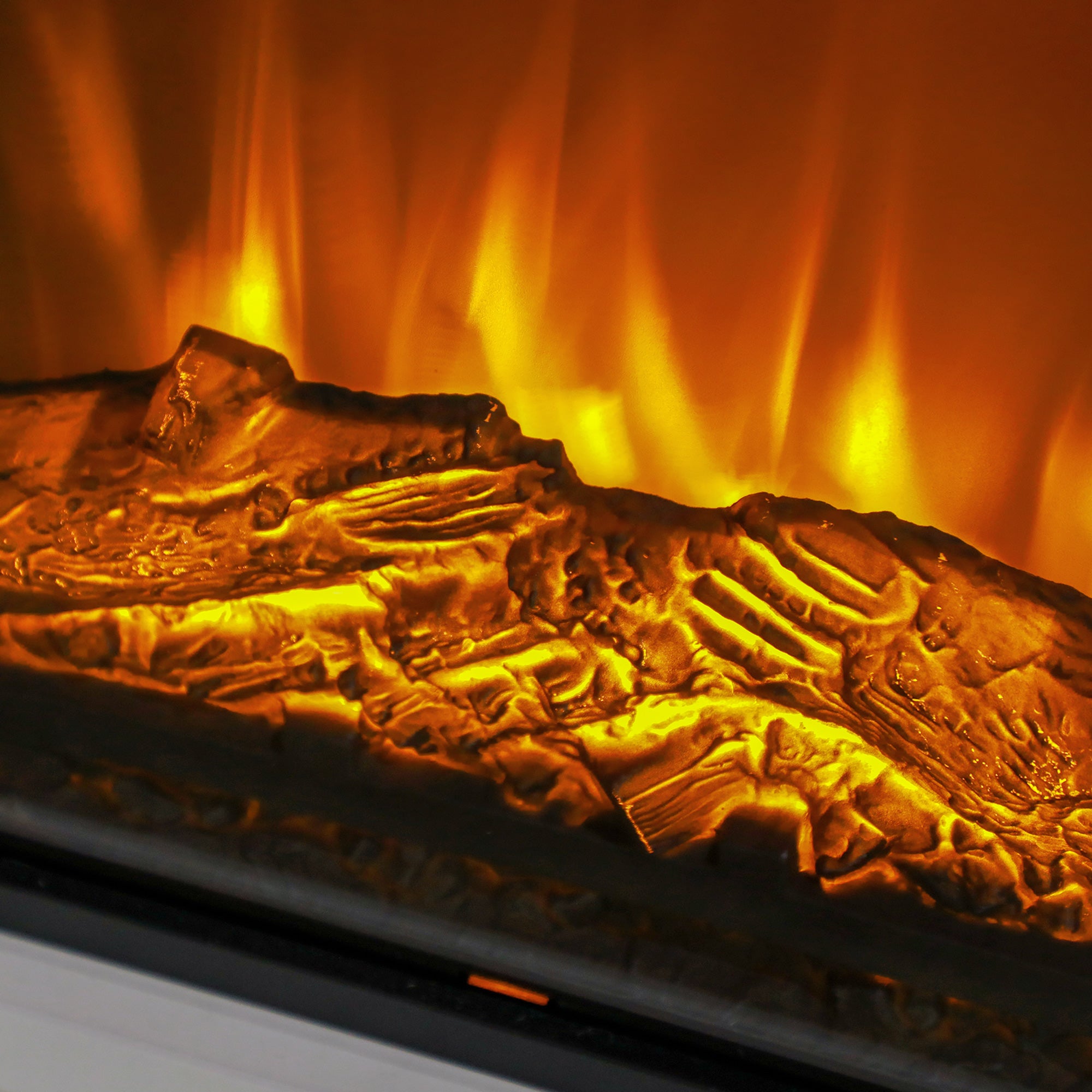 HOMCOM 27" Freestanding Electric Fireplace with Mantel, 1400W Replaceable Fireplace Insert Heater with Timer, White