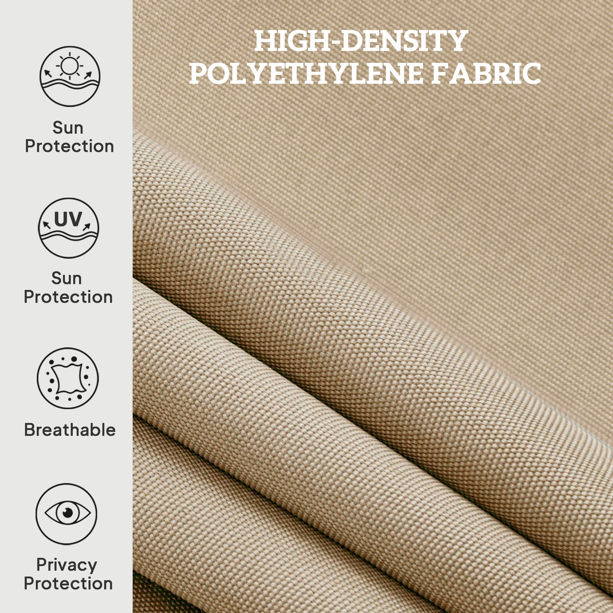 Outsunny 8' x 6' Patio Door Blinds, Outdoor Roller Shades, Cordless Roll Up Shade for Porch Gazebo, Beige