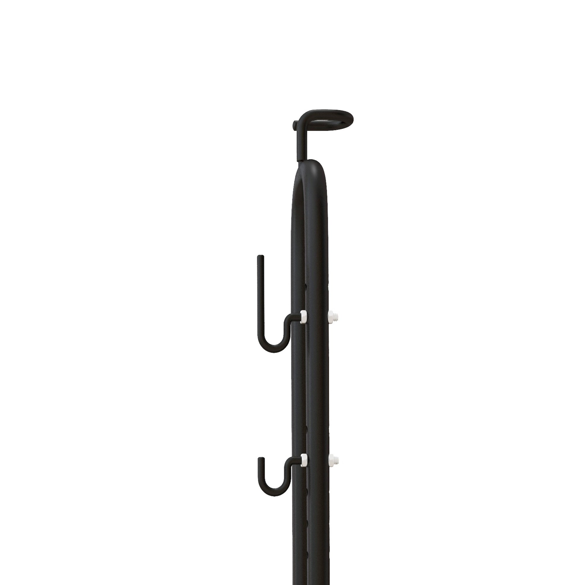 Soozier Vertical & Horizontal Bike Rack Bicycle Storage Stand with Adjustable Hooks, Fits 6"-28" and 700c Bikes