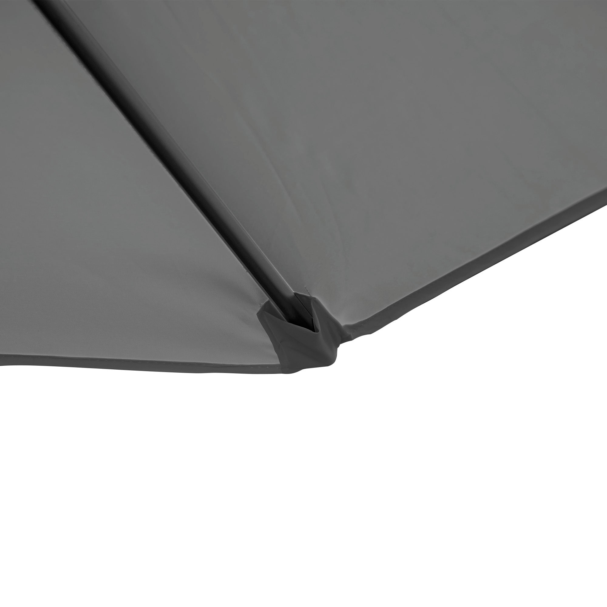 Outsunny 8.5FT Outdoor Cantilever Roma Parasol with 360° Rotation and Cross Base, Offset Patio Umbrella for Garden, Dark Grey