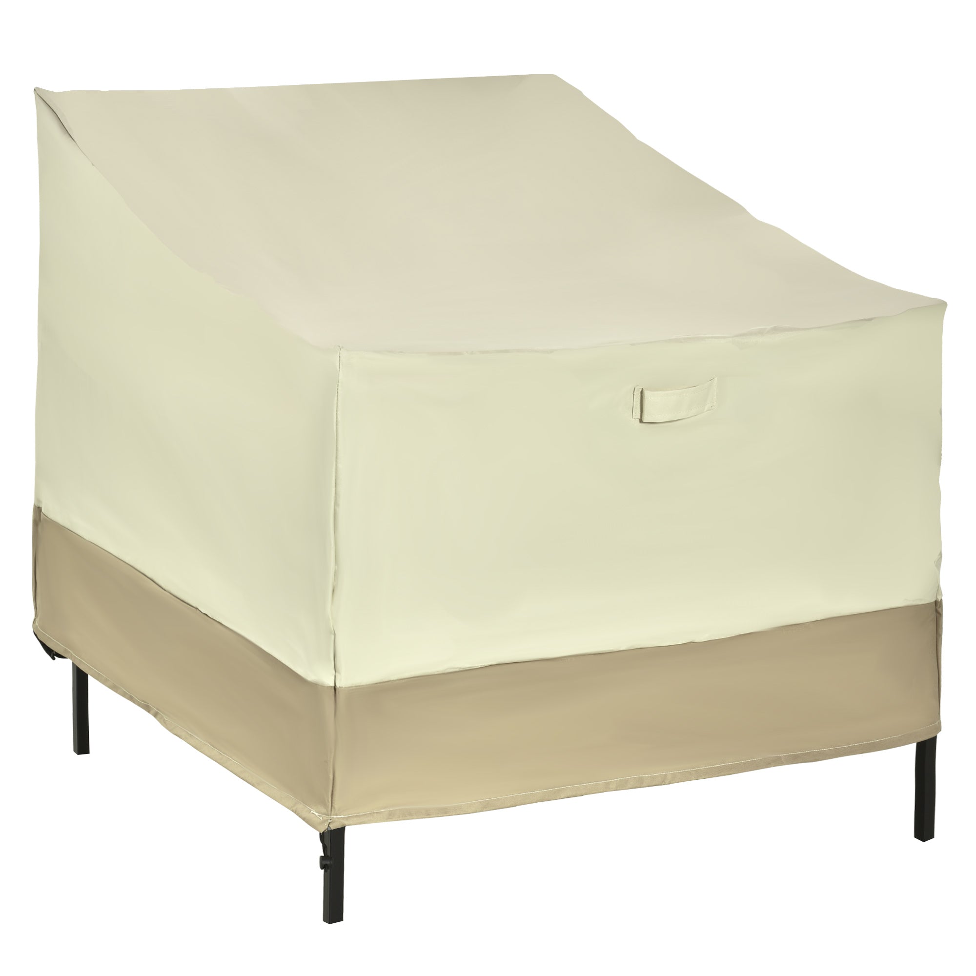 Outsunny 38.2-Inch Waterproof Single Seat Chair Sofa Cover Outdoor Garden Patio Furniture Protector