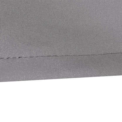 Outsunny 11' x 10' Outdoor Sunshade Canopy Awning Cover, Retractable Awning Fabric Replacement, UV Protection, Light Grey