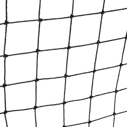 HOMCOM Volleyball Rebounder Net Football Training Aid Kickback Target Play Red