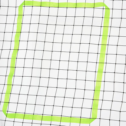 Soozier Multi-use Pitchback Rebounder Net Sports Throwing, Pitching and Fielding Trainer Screen Target Netting