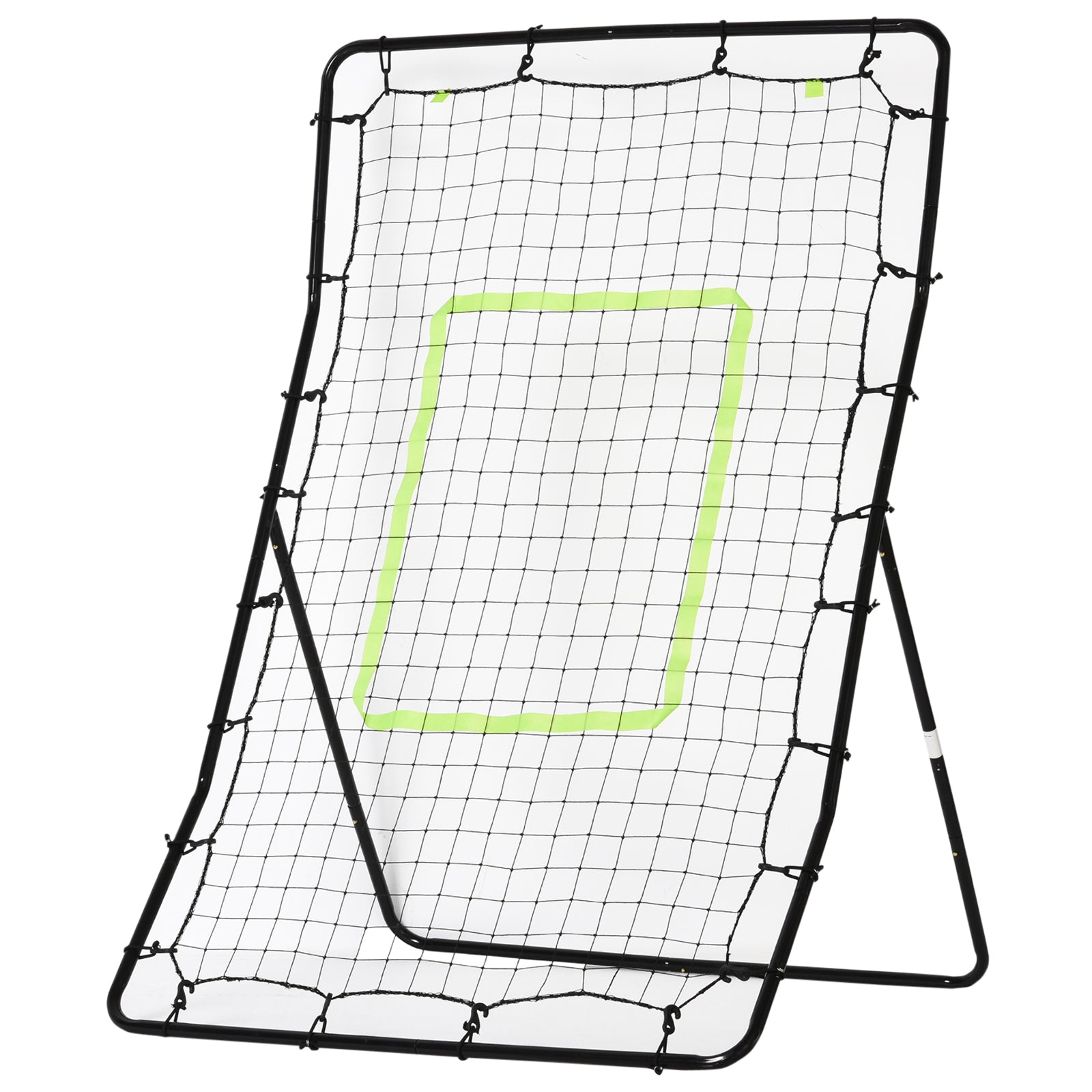 Soozier Multi-use Pitchback Rebounder Net Sports Throwing, Pitching and Fielding Trainer Screen Target Netting