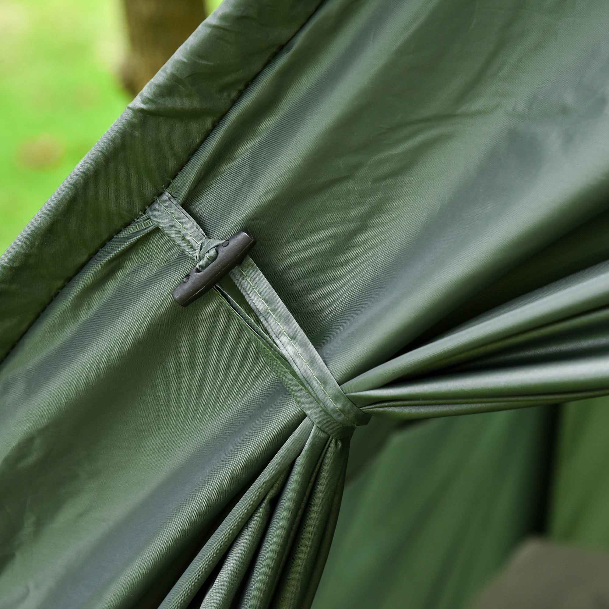 Outsunny Hiking Tent Camping Bed Cot Combo Portable w/ Sleep Bag Mattress