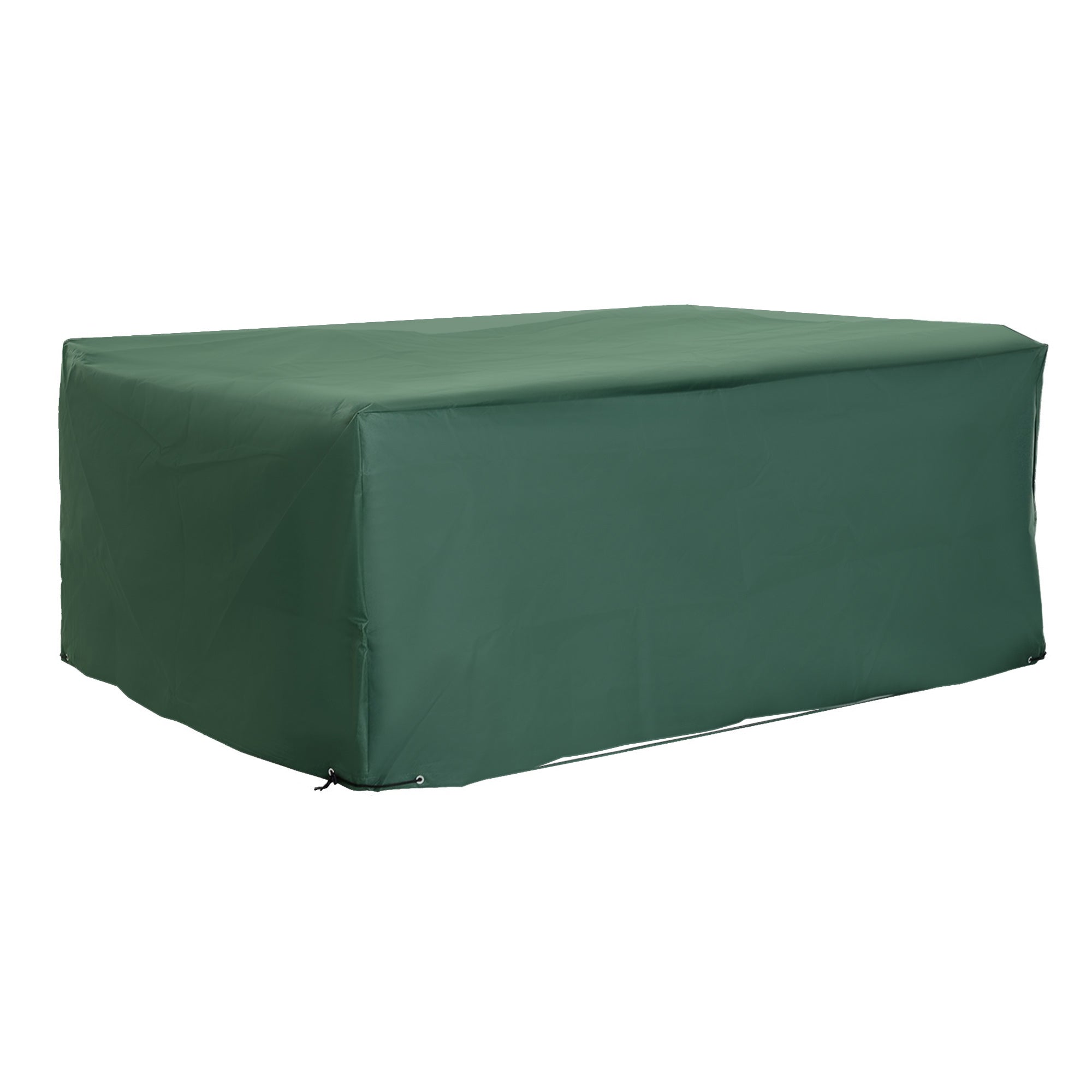 Outsunny Outdoor Furniture Cover 81" x 57" Waterproof Garden Patio Rattan Wicker UV Rain Protector Oxford Dark Green