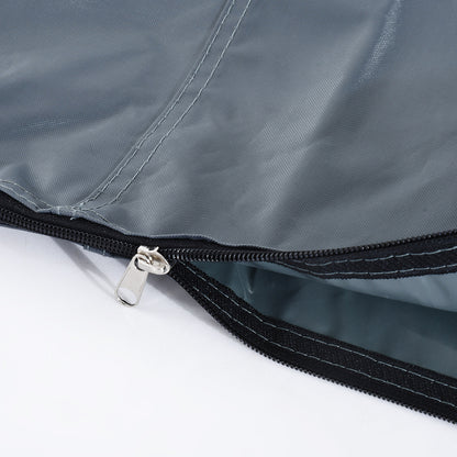 Outsunny Parasol Cover, Patio Cantilever Cover, Banana Umbrella Cover with Zipper, Grey