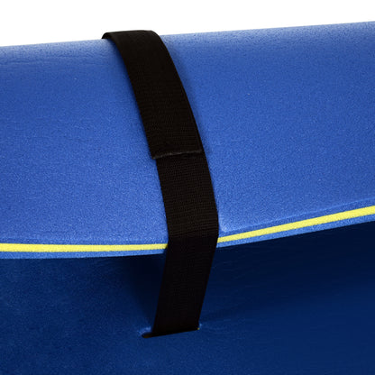 HOMCOM 10' x 5' Roll-Up Pool Float Pad for Lakes, Oceans, & Pools, Water Mat for Playing, Relaxing & Recreation, Blue