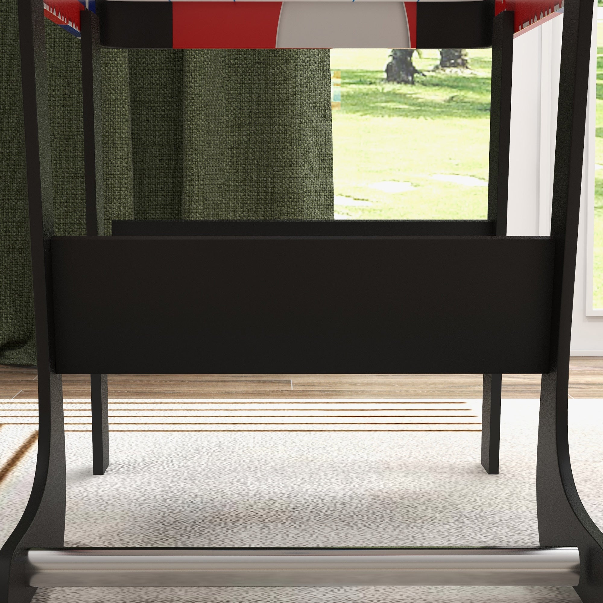 Soozier Folding Air Hockey Table 40" Arcade Table with 2 Pucks, 2 Pushers, Scoreboard for Family Game Room, Living Room, White