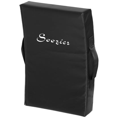Soozier Boxing Pad, Kick Shield, Curved Muay Thai Kicking Pad, Great for MMA, Taekwondo, Krav Maga, Martial Arts, Karate