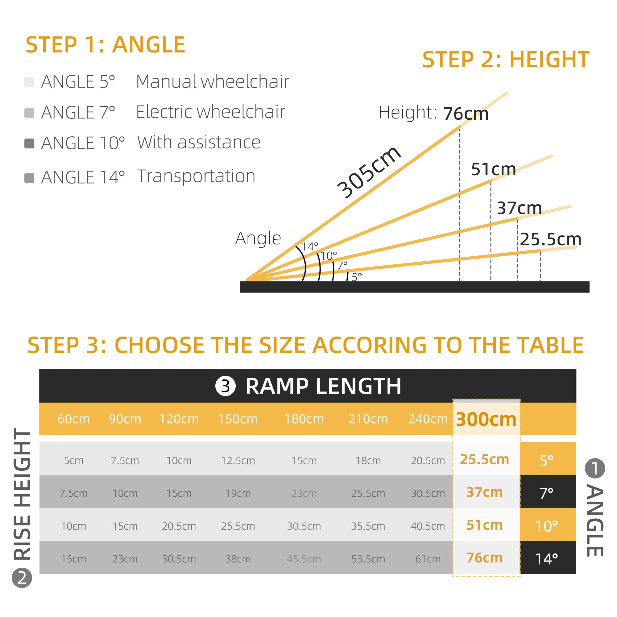 HOMCOM 10' Foldable Handicap Ramp for Home, Steps, Doorways, Aluminum Wheelchair Ramp, Textured Threshold Ramp, Silver
