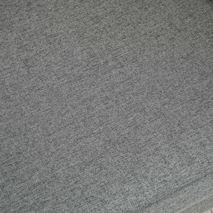 HOMCOM 2-Seat Sofa Two-Seater Couch with Armrests and Wood Legs for Living Room, Bedroom, Grey