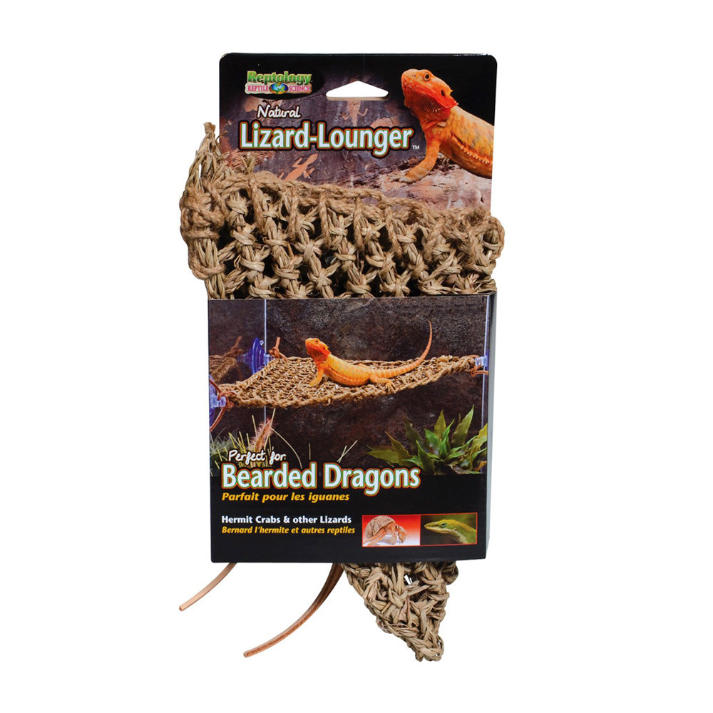 Penn Plax Natural Lizard Lounger Hammock Corner Large