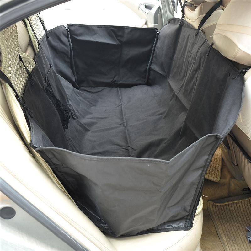 Pawhut Travel Dog Car Seat Cover - Black