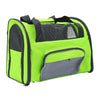 Pawhut Soft Sided Travel Pet Carrier Shoulder Bag Backpack - Green