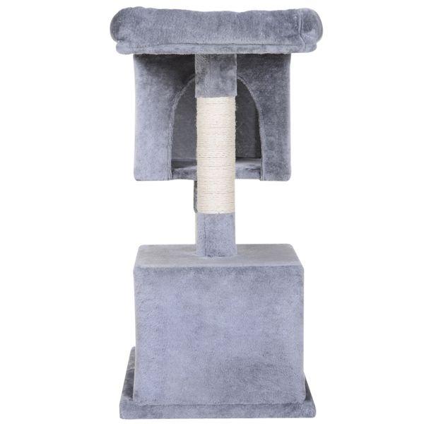 PawHut Multi-Level Cat Tree with Sisal-Covered Scratching Posts Large Perch
