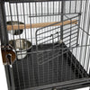 Portable Bird Travel Cage - PawHut D10-046BK